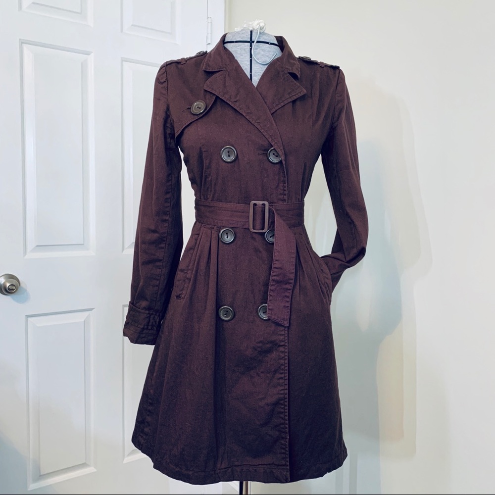 Rue 21 brown trench coat